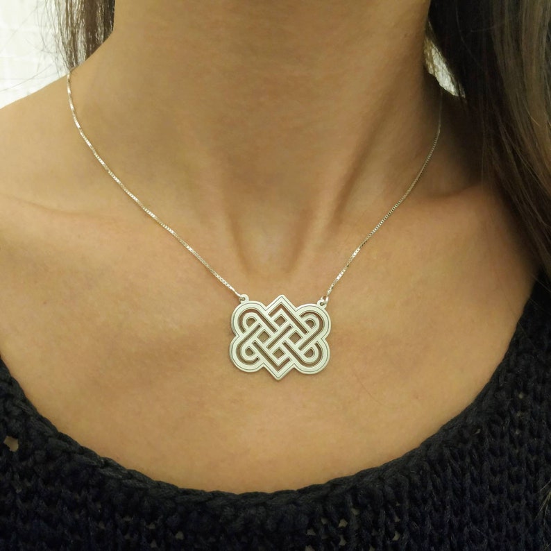 Double Heart Celtic Knot ElianaBridal&Jewelry