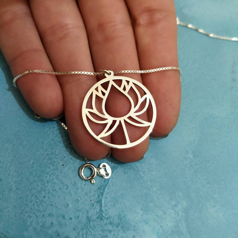 Lotus Charm ElianaBridal&Jewelry